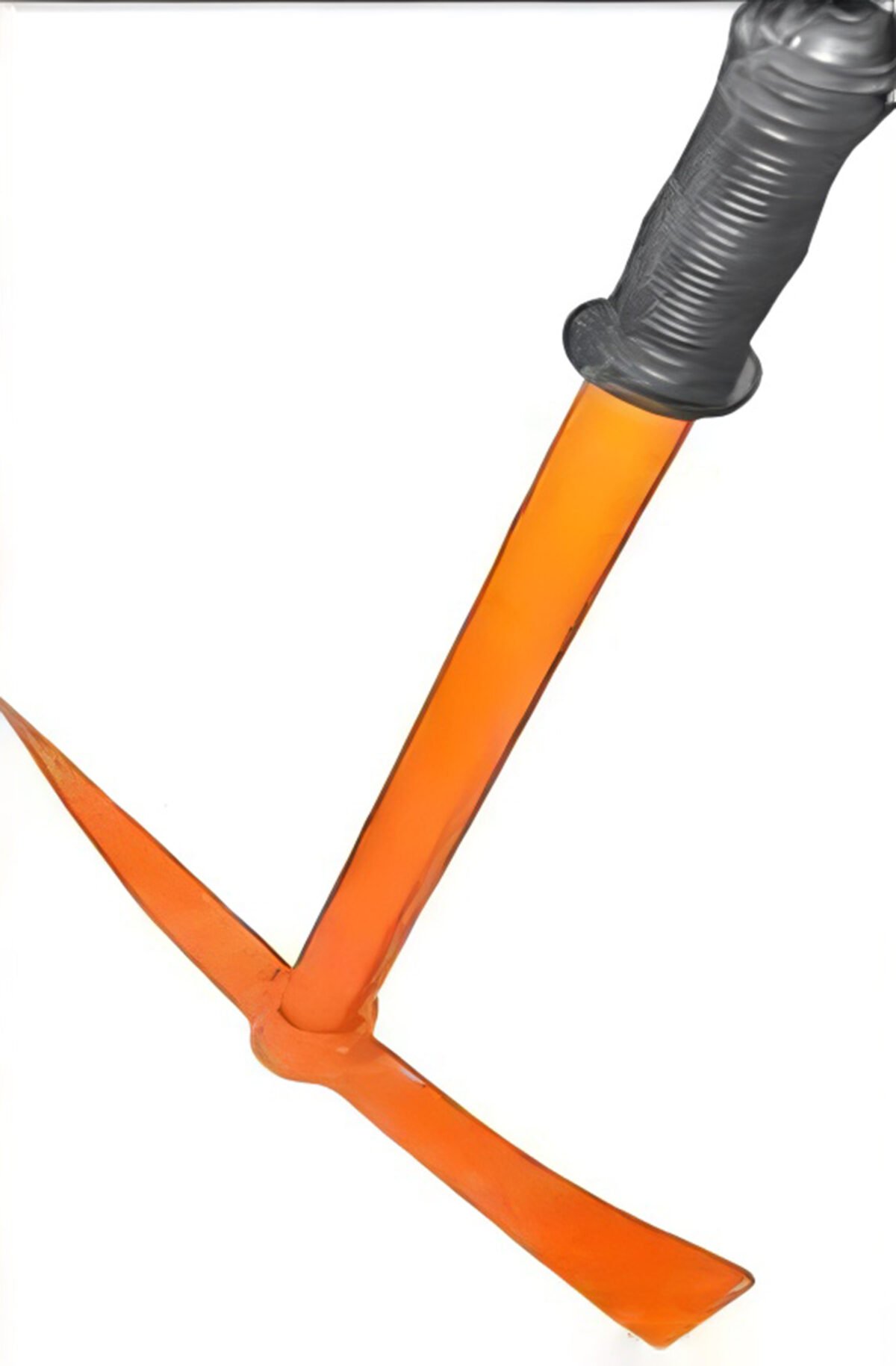 Dual-Head Orange Garden Hoe