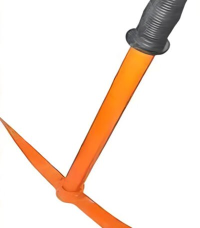 Dual-Head Orange Garden Hoe
