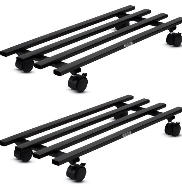 Long Metal Plant Stand Trolley