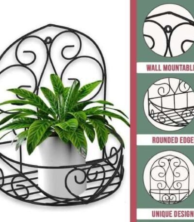 Ornate Wall Hanging Planter Basket