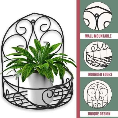 Ornate Wall Hanging Planter Basket