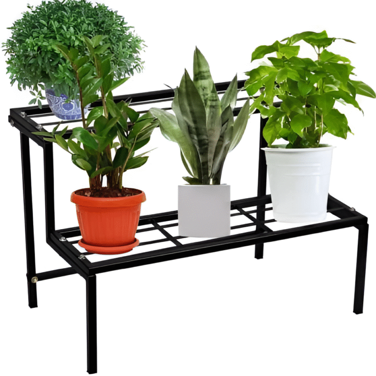 2-Tier Metal Plant Stand