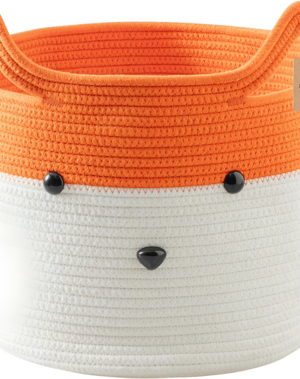 Fox Face Cotton Storage Basket