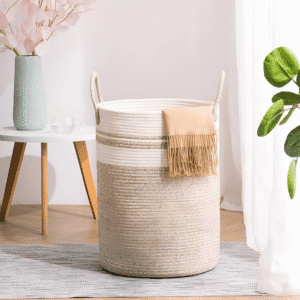 Cotton Storage Basket with Handles