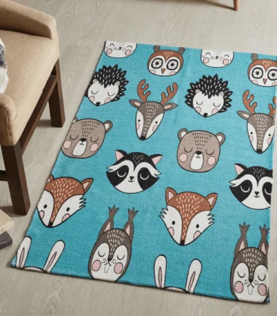 Printed Fox Kids Room
