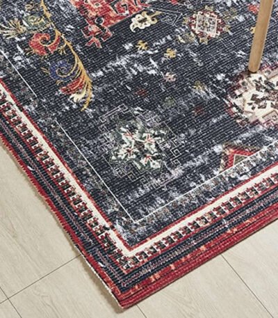 Printed Vintage Dhurrie Carpet