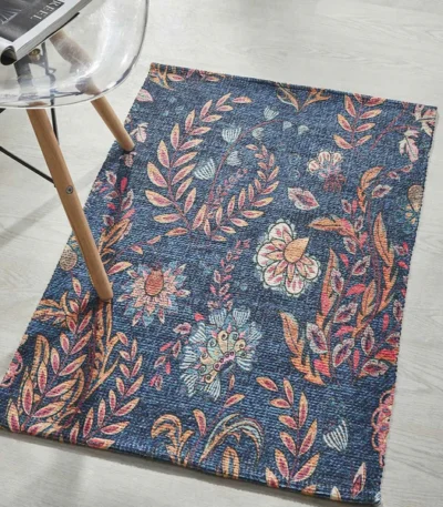 Vintage Dhurrie Rug Carpet