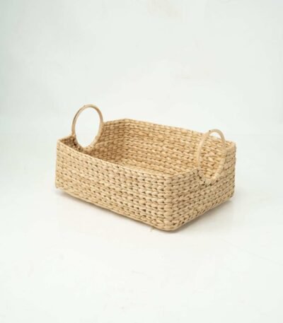 Large Natural Cane Tray